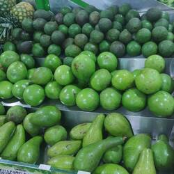 Bei uns gibt's nur die kleinen Hass Avocado, hier viel größere