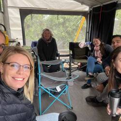 So many bodies is the tent!