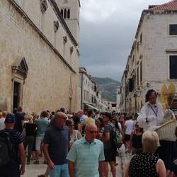 Am Anfang der Hauptstraße Stradun