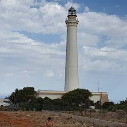 Der Leuchtturm am nördlichsten Punkt von Sizilien: San Vito lo Capo