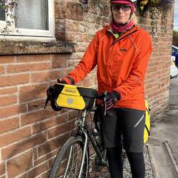 Rugged up for a chilly start