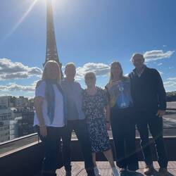 Post lunch group photo on the terrace