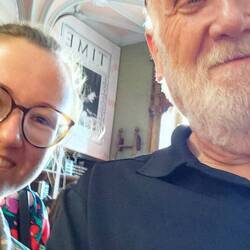 Look who I met my little Ukrainian Girl. The quiet one who has the sweetest smile