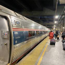 Very much enjoyed Amtrak