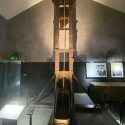 Actual guillotine that was used