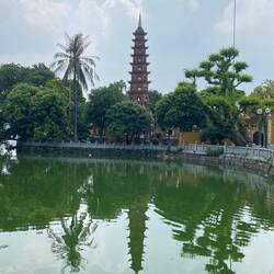 Tran Quoc Pagoda - oldest in Hanoi