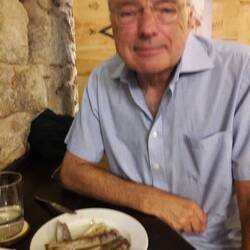 Enjoying razor clams