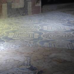 Roman mosaic in Lugo