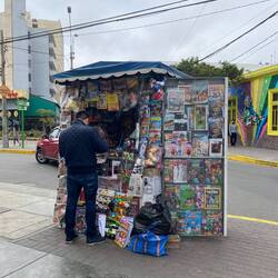 Strassenstände, wie in New York