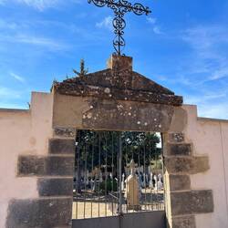 Cemetary outside Muñez