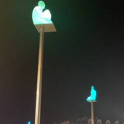 7 statutes on Massena Square