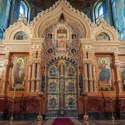 Iconostasis of the church