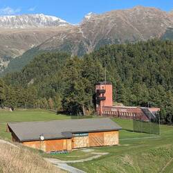 The opening ceremony site of the 1928 and 1948 winter Olympics. Most high school fields are bigger!
