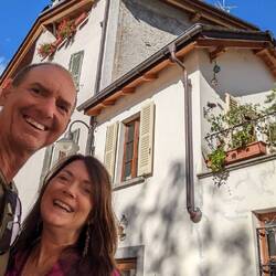 Walking around Tirano felt like a different world: so warm, so ITALIAN, so cheap....