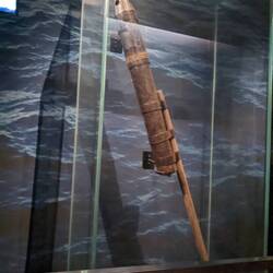 A possibly unauthorized photo of the A Congreve Rocket