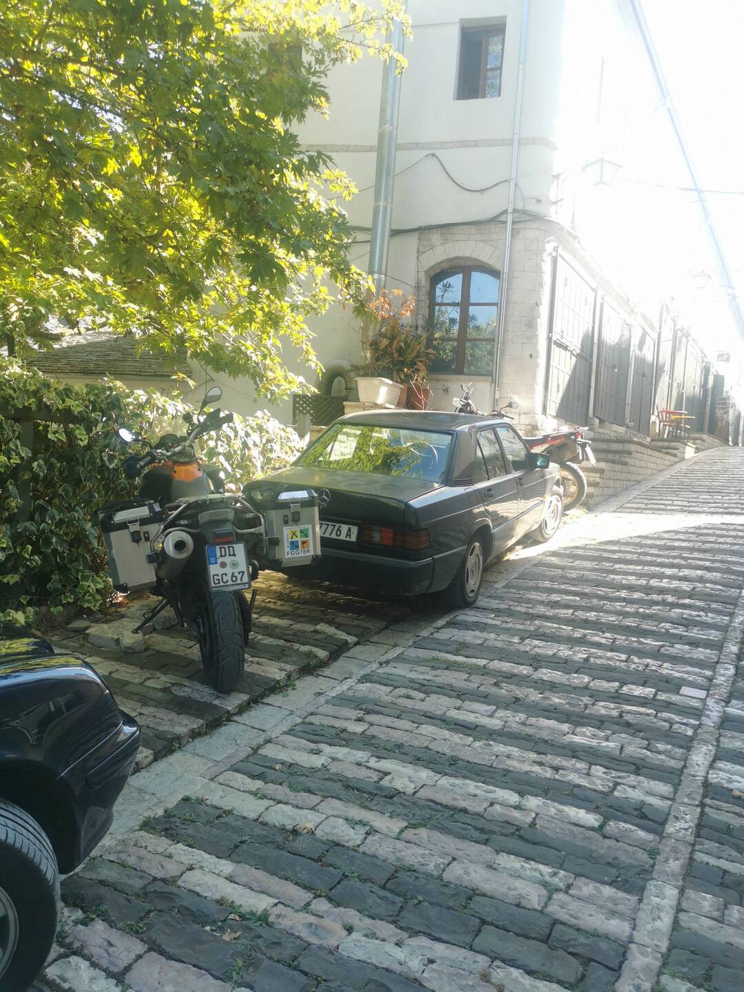 Parkposition erreicht