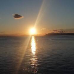 Ein letzter Sonnenuntergang