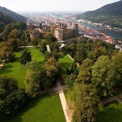 The castle gardens
