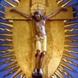 The Crucifix of Bishop Gero, 10th century, the oldest known large crucifix
