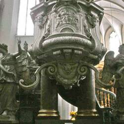 pulpit by Andreas Schlüter, 1703