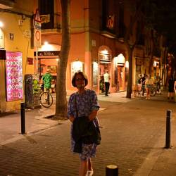 Local out for an evening stroll