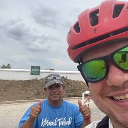 Neuer Freund und erster und letzter Mensch den ich sah