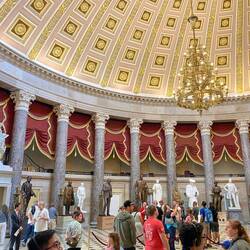 National Statuary Hall, the old House of Representatives