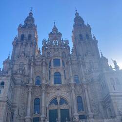 Kathedrale in Santiago de Compostela