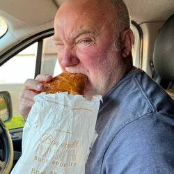 Simons food eating photo