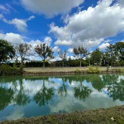 The canel we rode along - just beautiful