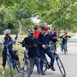 The group of bikers we travelled with