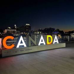 Abends am Hafen von Victoria ☺️