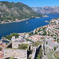 View down to the Kontarini Tower