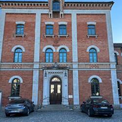 Das Präsidium der Cops in Rosenheim (=Rathaus)