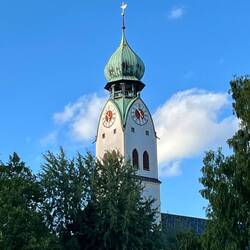 Einer von mehreren Kirchtürmen