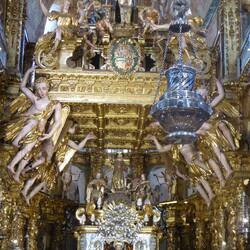 Our guide says this over ornate, rather like a circus caravan!