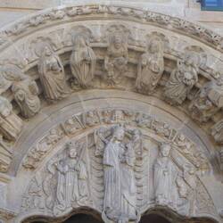 Beautifully carved doorway