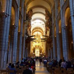 Interior of the cathedral.
