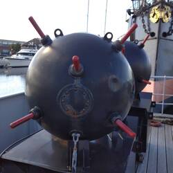 Minen - schön bunt angemalt