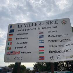 Finally back to Nice after 12.4 descent from Éze