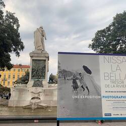 Photo exhibit in Place Garibaldi, Vieux Nice