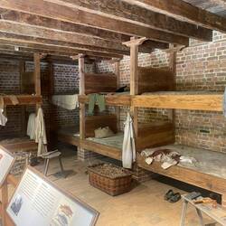 An example the enslaved housing of those working in the manor