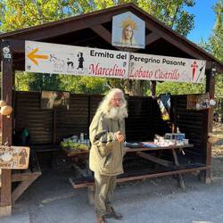 Camino Legend. I forgot to get a stamp in my credencial from him :-(