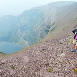 Wall Lake now in View