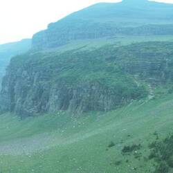 Heading down to Wall Lake