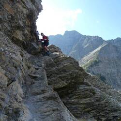 Top side (above tunnel) Ledge