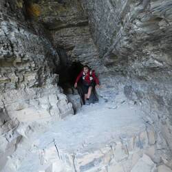 Coming out of tunnel when going down