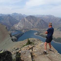 Looking towards the village