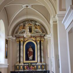 A side altar of St. Peter and Paul's Church in Panevėžys