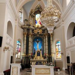 The altar of St. Peter and Paul's Church in Panevėžys